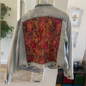 quilted denim jacket jean free people